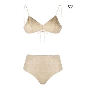 High waisted two piece bikini gently worn !